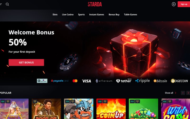 Entdecken Sie das Starda Casino - Exklusive Promotionen und Bonusangebote in